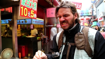 CHINA mark eating scorpion